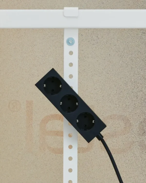 Pedestal Elektroartikel^Power Bar Steckerleiste, 2 m, Charcoal