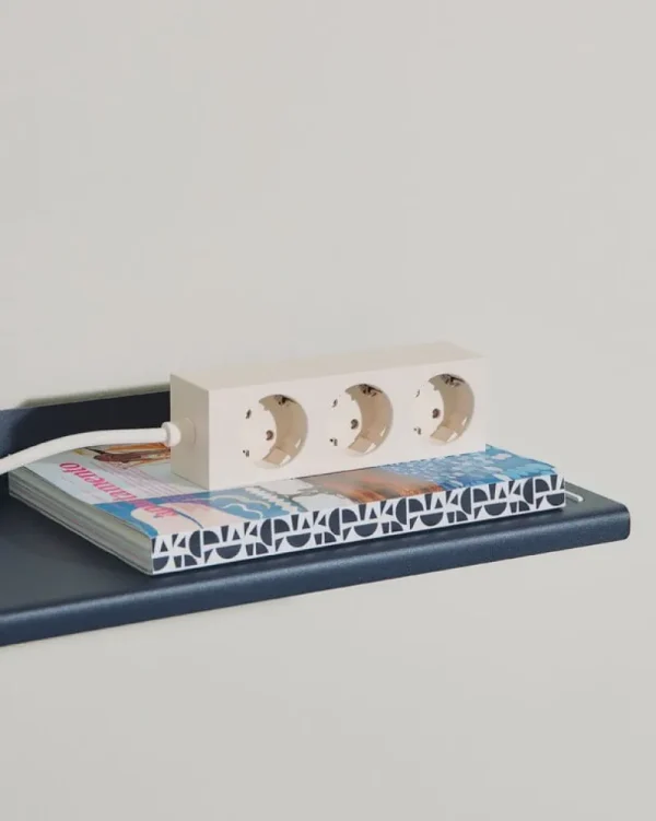 Pedestal Elektroartikel^Power Bar Steckerleiste, 2 m, Pearl