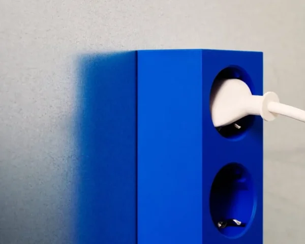 Pedestal Elektroartikel^Power Bar Steckerleiste, 2 m, Ultra Marine
