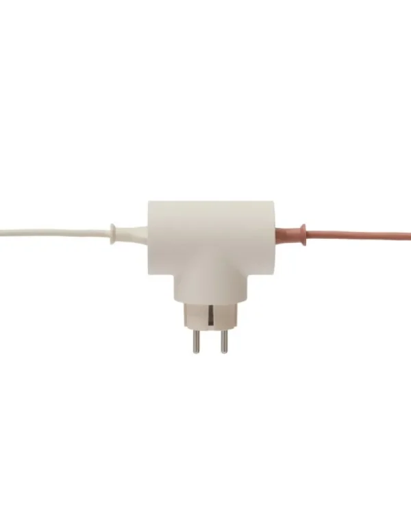 Pedestal Elektroartikel^Power Split, Pearl