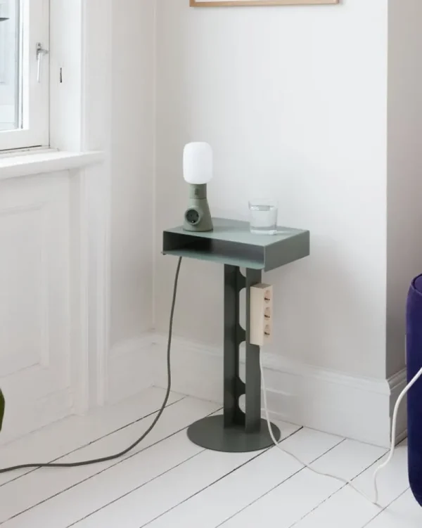 Pedestal Tische-Sidekick Tisch, Sandstorm