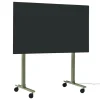 Pedestal Aufbewahrungsmöbel-Straight Rollin’ TV-Ständer, Mossy green