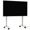Pedestal Aufbewahrungsmöbel-Straight Rollin’ TV-Ständer, Mushroom