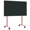 Pedestal Aufbewahrungsmöbel-Straight Rollin’ TV-Ständer, Bubble Gum