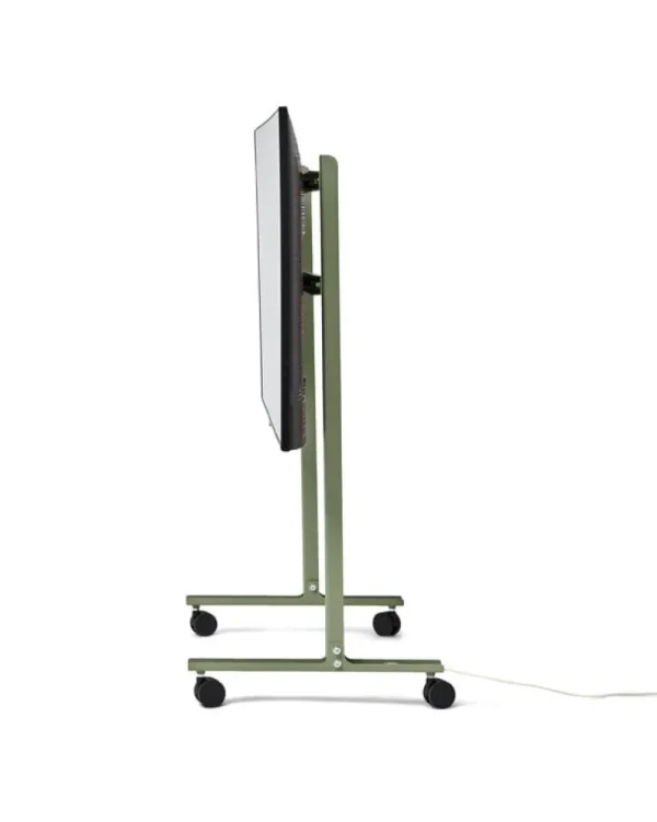 Pedestal Aufbewahrungsmöbel-Straight Rollin’ TV-Ständer, Mossy green