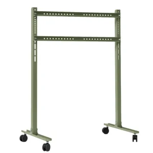 Pedestal Aufbewahrungsmöbel-Straight Rollin’ TV-Ständer, Mossy green