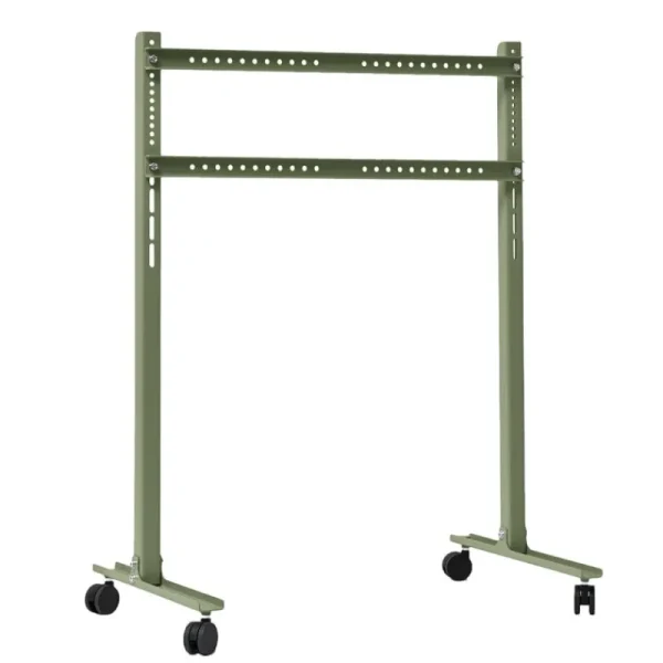 Pedestal Aufbewahrungsmöbel-Straight Rollin’ TV-Ständer, Mossy green
