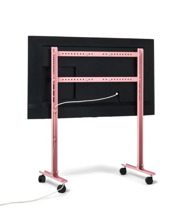 Pedestal Aufbewahrungsmöbel-Straight Rollin’ TV-Ständer, Bubble Gum