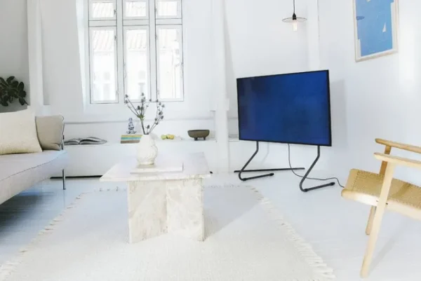 Asplund Aufbewahrungsmöbel-Pedestal Sway TV-Ständer, Charcoal