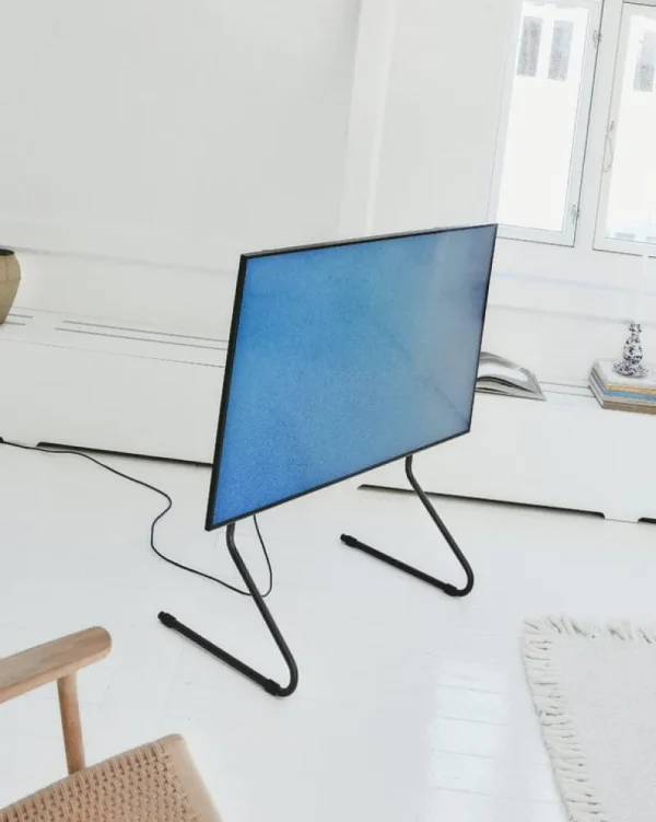 Asplund Aufbewahrungsmöbel-Pedestal Sway TV-Ständer, Charcoal
