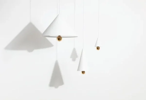 Foscarini Deckenleuchten-Petite Friture Cherry LED Pendelleuchte, klein, Weiß
