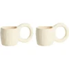 Petite Friture Geschirr^Donut Espressotasse, 2 Stück, Vanille