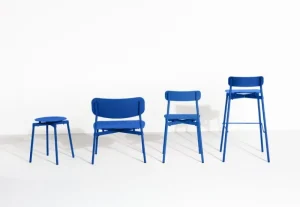 Petite Friture Terrassenmöbel | Sitzgelegenheiten^Fromme Barhocker, 75 cm, Blau