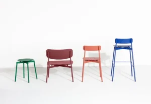 Petite Friture Terrassenmöbel | Sitzgelegenheiten^Fromme Barhocker, 75 cm, Blau