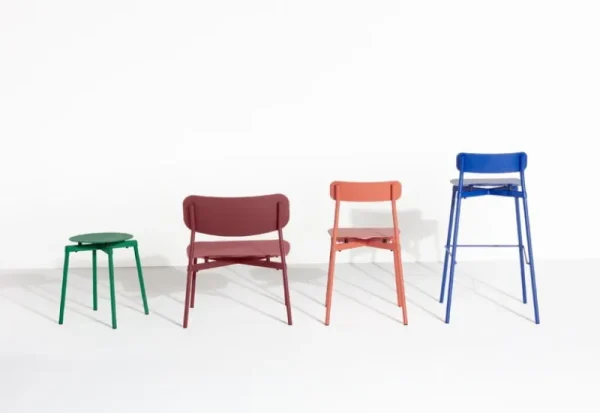 Petite Friture Terrassenmöbel | Sitzgelegenheiten^Fromme Barhocker, 75 cm, Blau