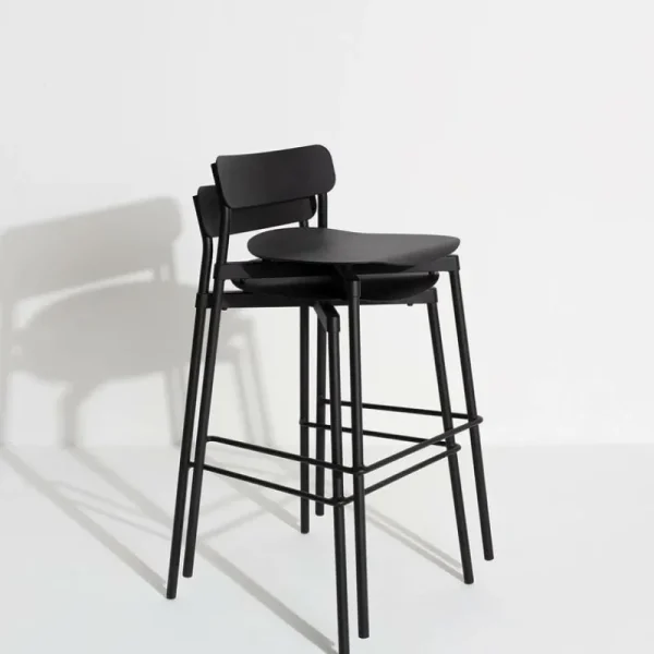 Petite Friture Terrassenmöbel | Sitzgelegenheiten^Fromme Barhocker, 65 cm, Schwarz