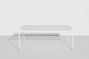 Petite Friture Terrassenmöbel | Tische^Fromme Esstisch, 90 x 180 cm, Weiß