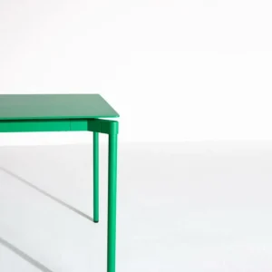 Petite Friture Terrassenmöbel | Tische^Fromme Esstisch, 90 x 180 cm, Minzgrün