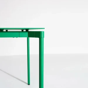 Petite Friture Terrassenmöbel | Tische^Fromme Esstisch, 90 x 180 cm, Minzgrün