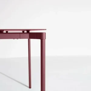 Petite Friture Terrassenmöbel | Tische^Fromme Esstisch, 90 x 180 cm, Rotbraun