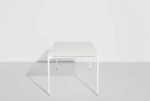 Petite Friture Terrassenmöbel | Tische^Fromme Esstisch, 90 x 180 cm, Weiß