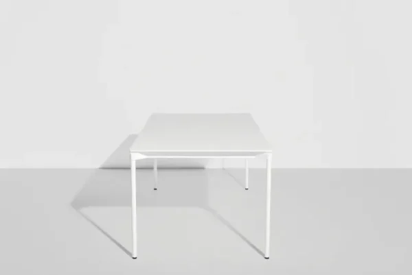 Petite Friture Terrassenmöbel | Tische^Fromme Esstisch, 90 x 180 cm, Weiß