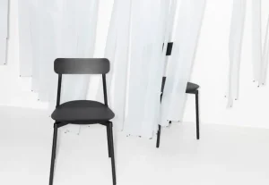 Petite Friture Terrassenmöbel | Sitzgelegenheiten^Fromme Stuhl, Schwarz