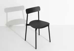 Petite Friture Terrassenmöbel | Sitzgelegenheiten^Fromme Stuhl, Schwarz