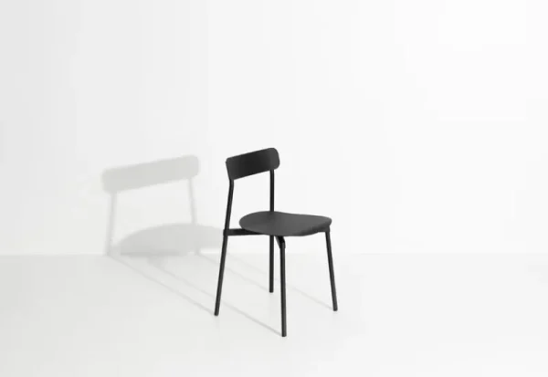 Petite Friture Terrassenmöbel | Sitzgelegenheiten^Fromme Stuhl, Schwarz