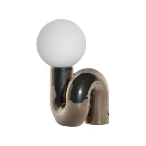 Petite Friture Tischlampen-Neotenic Tischleuchte, 26 cm, Platin