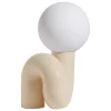 GUBI Tischlampen-Petite Friture Neotenic Tischleuchte, 51 cm, Vanille