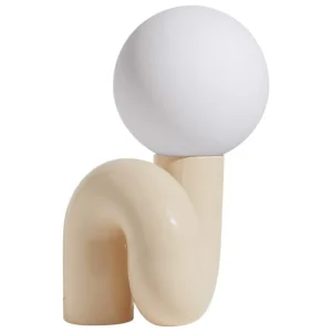 GUBI Tischlampen-Petite Friture Neotenic Tischleuchte, 51 cm, Vanille