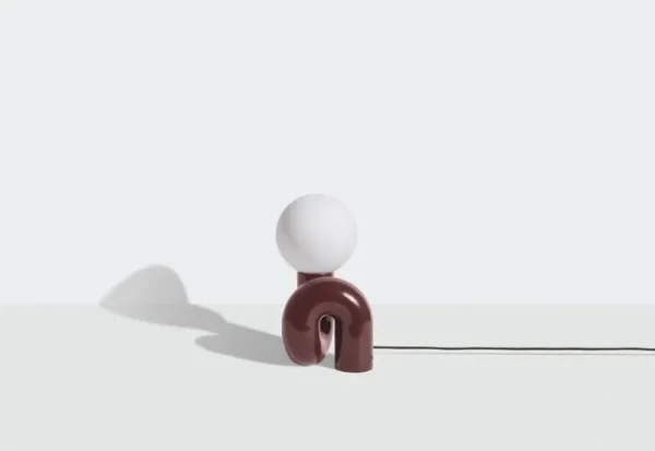 Petite Friture Tischlampen-Neotenic Tischleuchte, 26 cm, Kirschholz