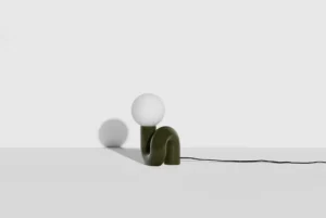 GUBI Tischlampen-Petite Friture Neotenic Tischleuchte, 26 cm, grün