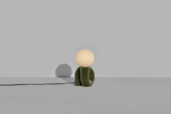 GUBI Tischlampen-Petite Friture Neotenic Tischleuchte, 26 cm, grün