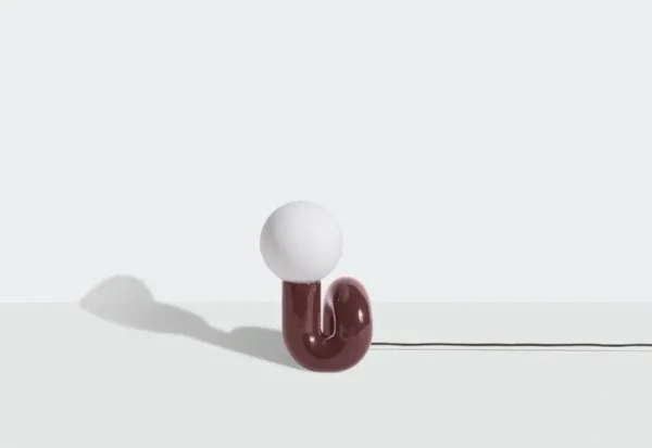 Petite Friture Tischlampen-Neotenic Tischleuchte, 26 cm, Kirschholz