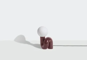 Petite Friture Tischlampen-Neotenic Tischleuchte, 26 cm, Kirschholz