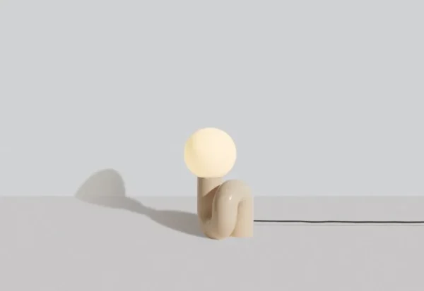 Petite Friture Tischlampen-Neotenic Tischleuchte, 26 cm, Vanille