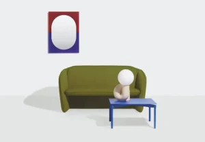 GUBI Tischlampen-Petite Friture Neotenic Tischleuchte, 51 cm, Vanille