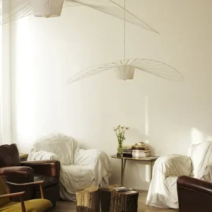 Petite Friture Deckenleuchten-Pendelleuchte Vertigo 200 cm, weiß