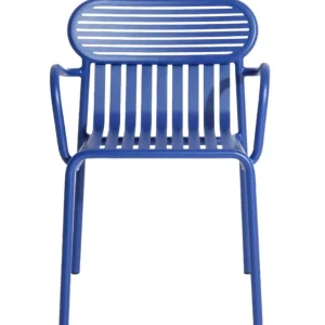 Petite Friture Terrassenmöbel | Sitzgelegenheiten^Week-end Brückenstuhl, blau