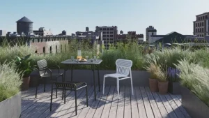 Petite Friture Terrassenmöbel | Sitzgelegenheiten^Week-end Brückenstuhl, schwarz