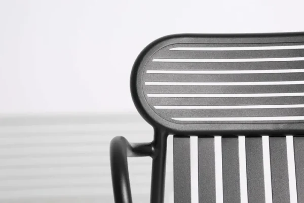 Petite Friture Terrassenmöbel | Sitzgelegenheiten^Week-end Brückenstuhl, schwarz
