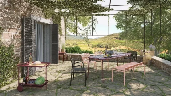Petite Friture Terrassenmöbel | Sitzgelegenheiten^Week-end Brückenstuhl, schwarz