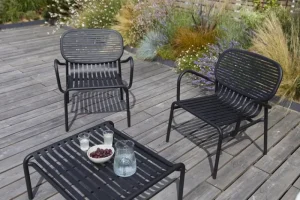 Audo Copenhagen Tische-Petite Friture Week-end Couchtisch, schwarz