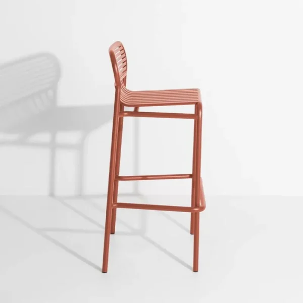 Petite Friture Terrassenmöbel | Sitzgelegenheiten^Week-end hoher Hocker, Terracotta