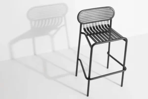 Petite Friture Terrassenmöbel | Sitzgelegenheiten^Week-end hoher Hocker, schwarz