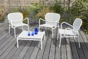 Petite Friture Terrassenmöbel | Sitzgelegenheiten^Week-end Loungesessel, weiß