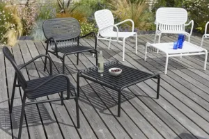 Petite Friture Terrassenmöbel | Sitzgelegenheiten^Week-end Loungesessel, weiß