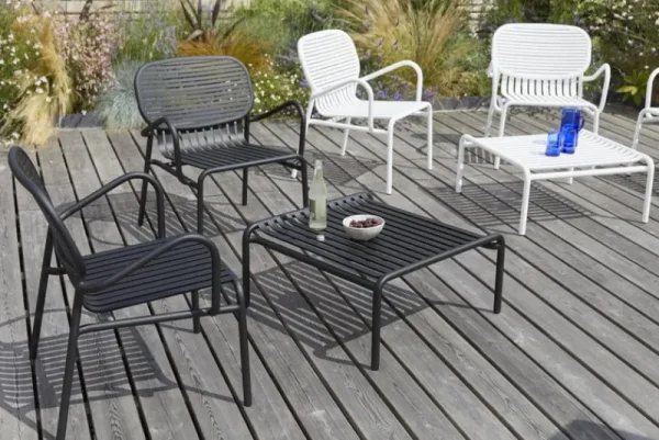 Petite Friture Terrassenmöbel | Sitzgelegenheiten^Week-end Loungesessel, weiß